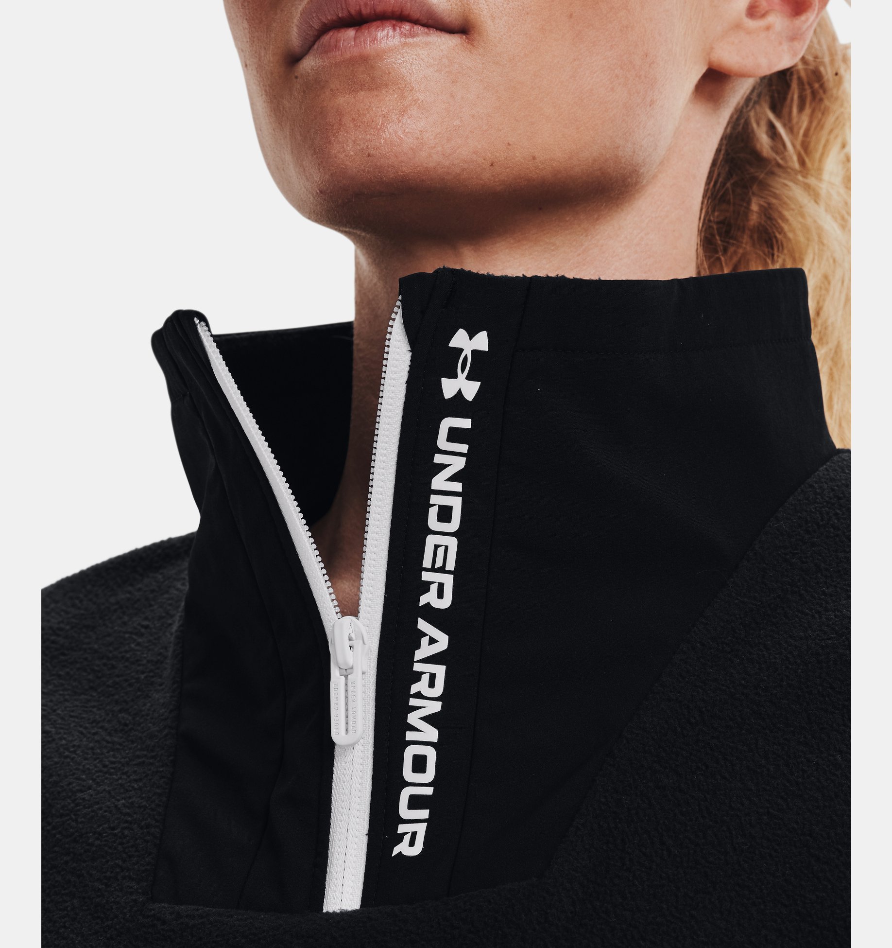Women's UA RUSH™ Fleece ½ Zip Hoodie | Under Armour